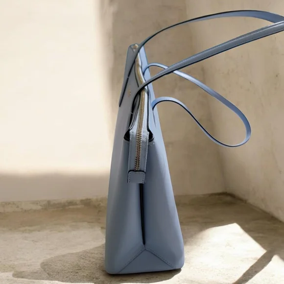 Kate Spade Light Blue Tote. NWOT - Picture 6 of 10